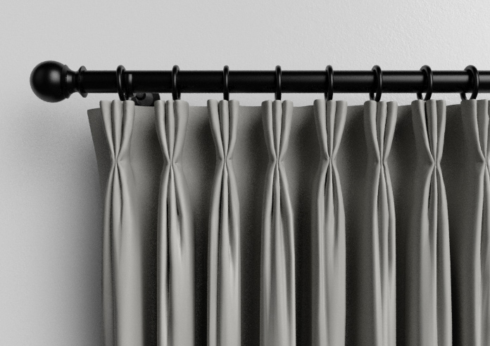 Menton, Stone Grey - Made to Measure Curtains - Image 11